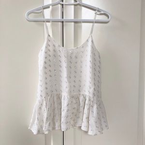 Club Monaco Silk Benicia Camisole in small